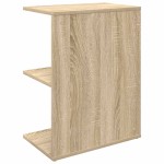 vidaXL Noptiere 2 buc Stejar Sonoma 46,5x29x61 cm Lemn prelucrat