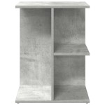 vidaXL Noptiere 2 buc Beton Gri 46,5x29x61 cm Lemn prelucrat