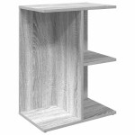 vidaXL Noptiera gri Sonoma 46,5x29x61 cm lemn prelucrat
