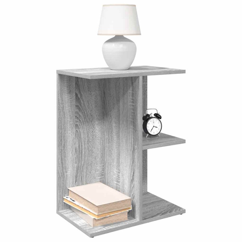 vidaXL Noptiera gri Sonoma 46,5x29x61 cm lemn prelucrat