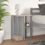 vidaXL Noptiera gri Sonoma 46,5x29x61 cm lemn prelucrat