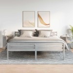 vidaXL Noptiere 2 buc Gri Sonoma 46,5x29x61 cm Lemn prelucrat