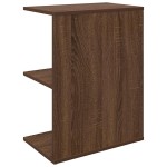vidaXL Noptiera Stejar maro 46,5x29x61 cm Lemn prelucrat