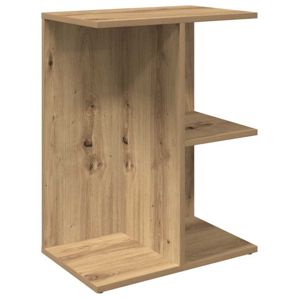 vidaXL Noptiera Stejar artizanal 46,5x29x61 cm Lemn prelucrat