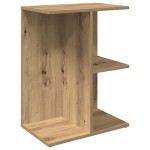 vidaXL Noptiera Stejar artizanal 46,5x29x61 cm Lemn prelucrat