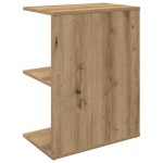 vidaXL Noptiera Stejar artizanal 46,5x29x61 cm Lemn prelucrat