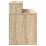 vidaXL Noptiera cu sertar Stejar Sonoma 51x31x47 cm