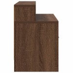 vidaXL Noptiera cu sertar Stejar maro 51x31x47 cm
