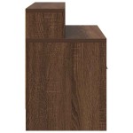 vidaXL Noptiere cu sertar 2 buc Stejar maro 51x31x47 cm