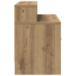 vidaXL Noptiera cu sertar Stejar artizanal 51x31x47 cm