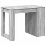vidaXL Birou cu sertar raft ri Sonoma 102x62x77,5cm lemn prelucrat vidaXL Birou cu sertar raft ri Sonoma 102x62x77,5cm lemn prelucrat