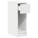 vidaXL Noptiera cu sertar alb 20x36x60 cm