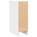 vidaXL Noptiera cu sertar alb 20x36x60 cm