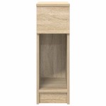 vidaXL Noptiera cu sertar Stejar Sonoma 20x36x60 cm