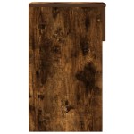 vidaXL Noptiera cu sertar stejar afumat 20x36x60 cm