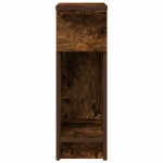 vidaXL Noptiere cu sertar 2 buc stejar afumat 20x36x60 cm
