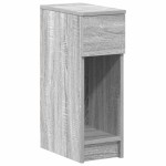 vidaXL Noptiera cu sertar Gri Sonoma 20x36x60 cm
