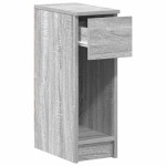 vidaXL Noptiera cu sertar Gri Sonoma 20x36x60 cm
