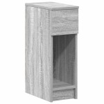 vidaXL Noptiere cu sertar 2 buc Gri Sonoma 20x36x60 cm