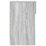 vidaXL Noptiere cu sertar 2 buc Gri Sonoma 20x36x60 cm