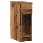 vidaXL Noptiera cu sertar lemn vechi 20x36x60 cm