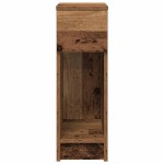 vidaXL Noptiera cu sertar lemn vechi 20x36x60 cm