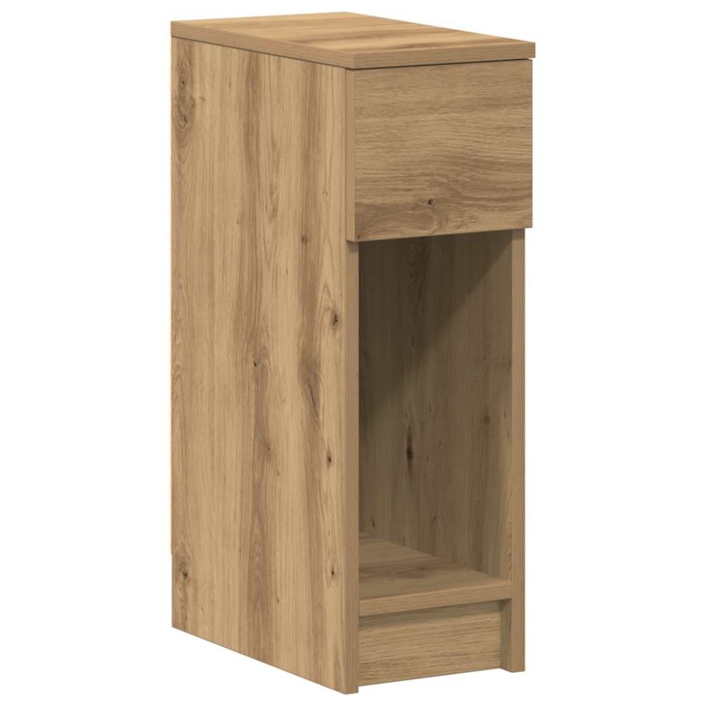 vidaXL Noptiera cu sertar Stejar artizanal 20x36x60 cm