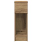 vidaXL Noptiera cu sertar Stejar artizanal 20x36x60 cm