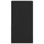 vidaXL Noptiera cu sertar stejar negru 35x34x66,5 cm