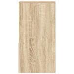 vidaXL Noptiere cu sertar 2 buc. Stejar Sonoma 35x34x66,5 cm