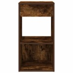 vidaXL Noptiera cu sertar stejar afumat 35x34x66,5 cm