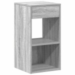 vidaXL Noptiera cu sertar Gri Sonoma 35x34x66,5 cm