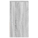 vidaXL Noptiere cu sertar 2 buc Gri Sonoma 35x34x66,5 cm