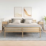 vidaXL Noptiere cu sertar 2 buc Stejar artizanal 35x34x66,5 cm
