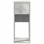 vidaXL Suport turn computer cu sertar gri beton 30x44x74 cm vidaXL Suport turn computer cu sertar gri beton 30x44x74 cm