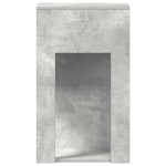 vidaXL Suport turn computer cu sertar gri beton 30x44x74 cm vidaXL Suport turn computer cu sertar gri beton 30x44x74 cm