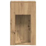 vidaXL Suport turn pentru computer cu sertar Artisan Stejar 30x44x74cm