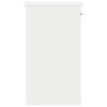 vidaXL Suport turn pentru computer cu sertar alb 35x45x77 cm vidaXL Suport turn pentru computer cu sertar alb 35x45x77 cm