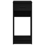 vidaXL Suport turn pentru computer cu sertar negru 35x45x77 cm vidaXL Suport turn pentru computer cu sertar negru 35x45x77 cm