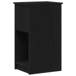 vidaXL Suport turn pentru computer cu sertar negru 35x45x77 cm vidaXL Suport turn pentru computer cu sertar negru 35x45x77 cm