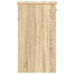 vidaXL Suport turn pentru computer cu sertar Stejar Sonoma 35x45x77 cm vidaXL Suport turn pentru computer cu sertar Stejar Sonoma 35x45x77 cm