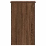 vidaXL Suport turn pentru computer cu sertar Stejar maro 35x45x77 cm