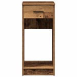 vidaXL Suport turn pentru computer cu sertar lemn vechi 35x45x77 cm vidaXL Suport turn pentru computer cu sertar lemn vechi 35x45x77 cm