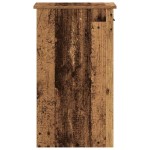 vidaXL Suport turn pentru computer cu sertar lemn vechi 35x45x77 cm vidaXL Suport turn pentru computer cu sertar lemn vechi 35x45x77 cm
