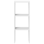 vidaXL Bibliotecă stivuabilă, alb, 30x30x80 cm, din lemn prelucrat vidaXL Bibliotecă stivuabilă, alb, 30x30x80 cm, din lemn prelucrat