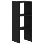 vidaXL Bibliotecă stivuabilă din stejar negru din lemn prelucrat vidaXL Bibliotecă stivuabilă din stejar negru din lemn prelucrat