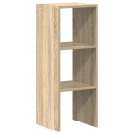 vidaXL Bibliotecă stivuabilă Stejar Sonoma 30x30x80 cm Lemn prelucrat vidaXL Bibliotecă stivuabilă Stejar Sonoma 30x30x80 cm Lemn prelucrat