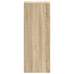 vidaXL Bibliotecă stivuabilă Stejar Sonoma 30x30x80 cm Lemn prelucrat vidaXL Bibliotecă stivuabilă Stejar Sonoma 30x30x80 cm Lemn prelucrat