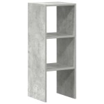 vidaXL Bibliotecă stivuabilă Gri Beton 30x30x80 cm Lemn prelucrat vidaXL Bibliotecă stivuabilă Gri Beton 30x30x80 cm Lemn prelucrat