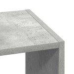 vidaXL Bibliotecă stivuabilă Gri Beton 30x30x80 cm Lemn prelucrat vidaXL Bibliotecă stivuabilă Gri Beton 30x30x80 cm Lemn prelucrat